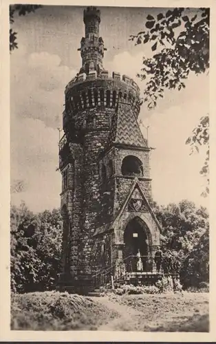 Wien, Habsburgwarte am Hermannskogel, gelaufen 1942