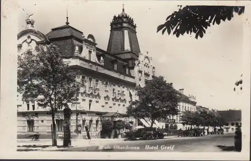 Wels, Oberdonau, Hotel Greif, ungelaufen