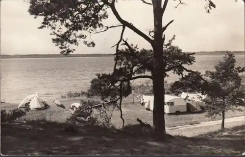 Plau, Zeltplatz am Plauer See, gelaufen 1973