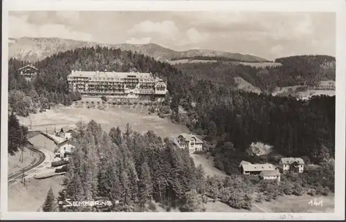 Sommering, Hotel Panhans, couru en 1938