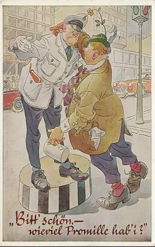 Bitt' schön, wieviel Promille hab' i ?, gelaufen 1969