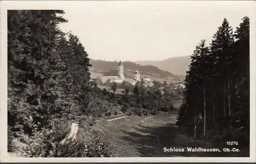Waldhausen im Strudengau, Schloss, gelaufen 1958