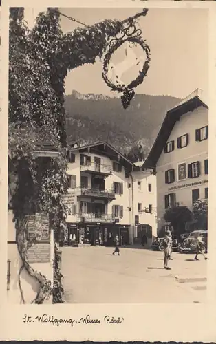 St. Wolfgang, Weisses Rössl, ungelaufen, datiert 1939