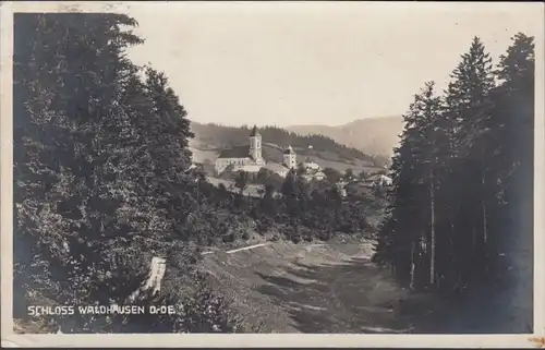 Waldhausen im Strudengau, Schloss, gelaufen 1929