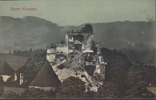 Salle de bains Croix, ruines croix, couru 1911