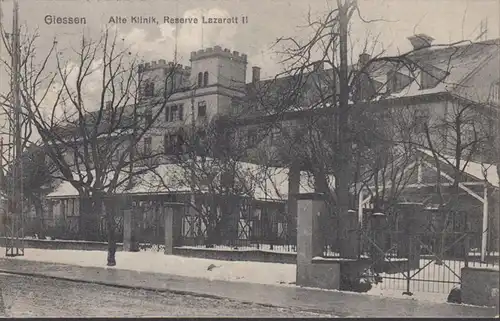 Grisons, vieille clinique, l'hôpital de réserve ll, couru en 1915