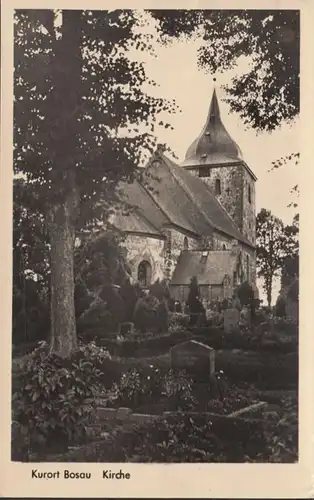 Bosau, Kirche, gelaufen 1955