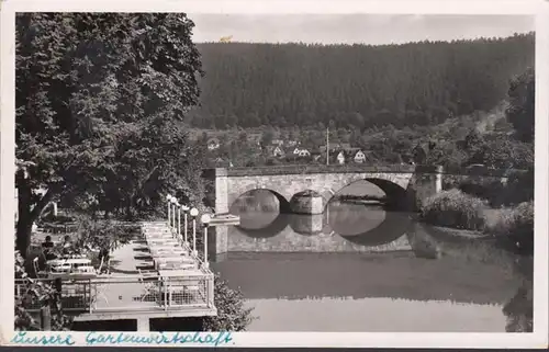 Hirsau, An der Nagold, gelaufen 1952