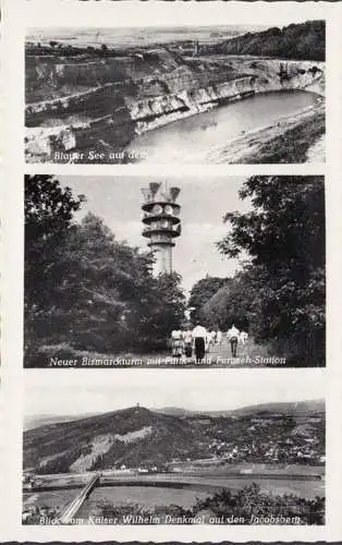 Porta-Westfalica, Lac Bleu, Nouvelle bismarcature avec station de radio et de télévision, non-rouverte