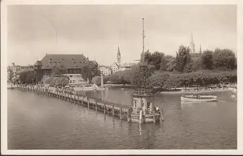 Constance, port, quai, marche 1949