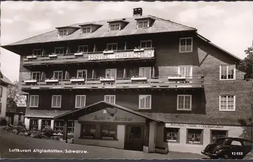 Altglashütten, Hotel Hirschen, Hirschen Stüble, ungelaufen