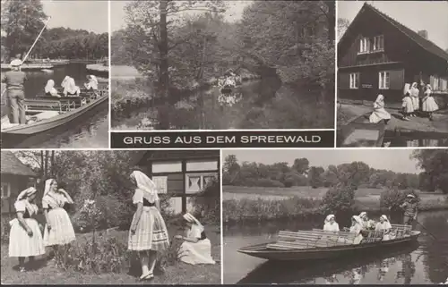 Gruss aus dem Spreewald, Mehrbild, gelaufen 1982