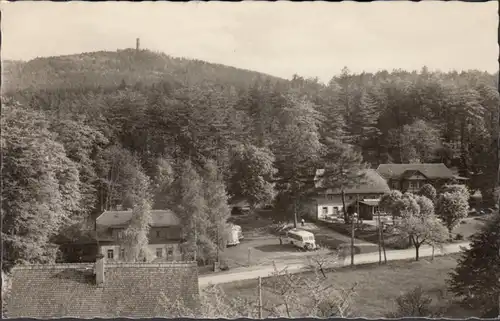 Oybin, forêt haute avec bois Fosthaus, couru en 1968