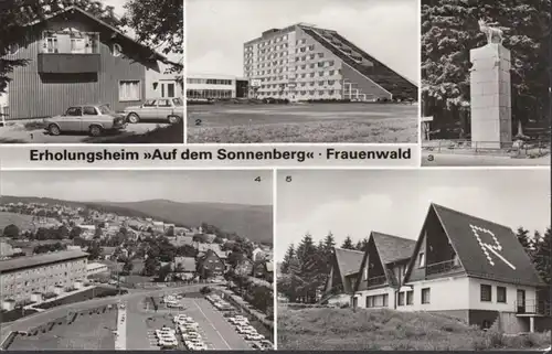 Forêt féminine, maison de loisirs Sur le Sonnenberg, couru en 1988