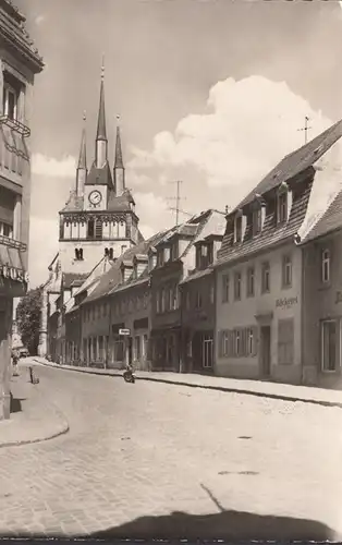 Lommatzsch, Döbelner Strasse, Bäckerei, Ekopan, gelaufen