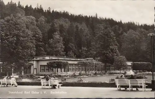 Bad Elster Badekaffee, gelaufen 1958