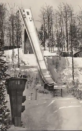 Klingenthal, Neuerbaute Grosse Aschberg Schanze, ungelaufen