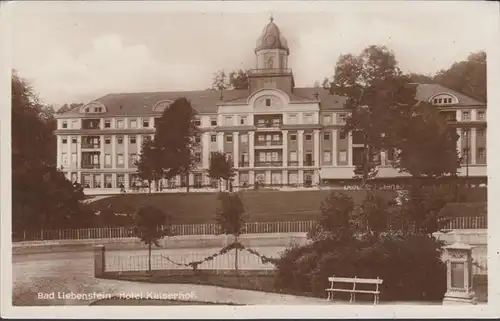 Bad Liebenstein, Hotel Kaiserhof, couru en 1933