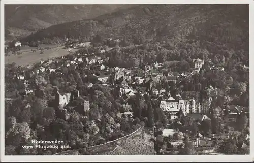 Badenweiler, Fliegeraufnahme, gelaufen 1936