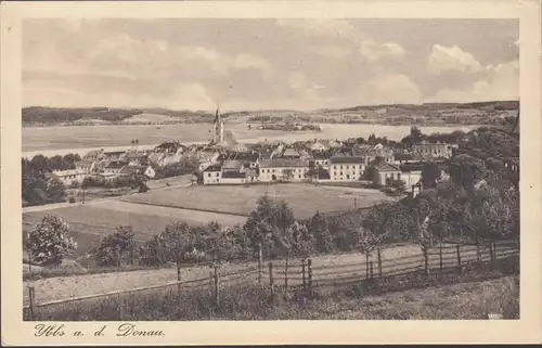 Ybbs a.d. Donau Stadtansicht, Gauturnfest des Deutschen Turngaues, ungelaufen