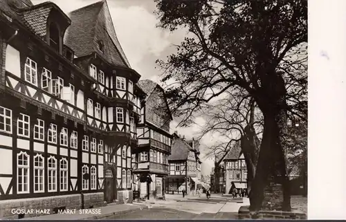 Goslar, Marktstrasse, incurvée