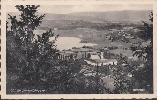 St. Georgen am Längsee, Stadtansicht, ungelaufen