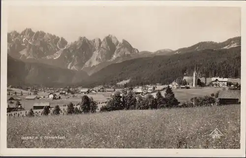 Gosau mit dem Donnerkögel, gelaufen 1950