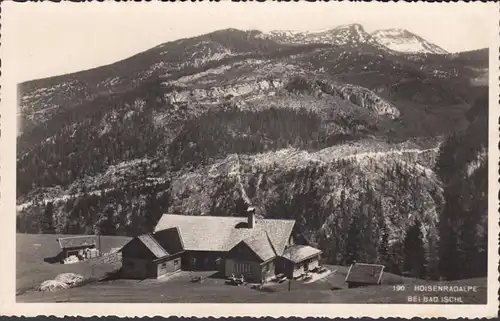 Hoisenradalpe bei Bad Ischl, ungelaufen- datiert 1954