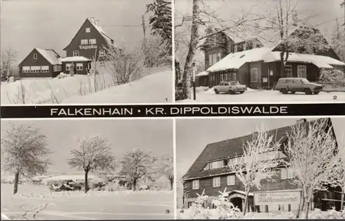 Falkenhain, Cafe Zugspitze, Hotel Mochgebirgsbaude, Reluxheim Fakkenhorst, couru en 1978