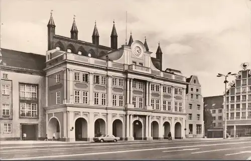 Rostock, Hôtel de Ville, en 1982