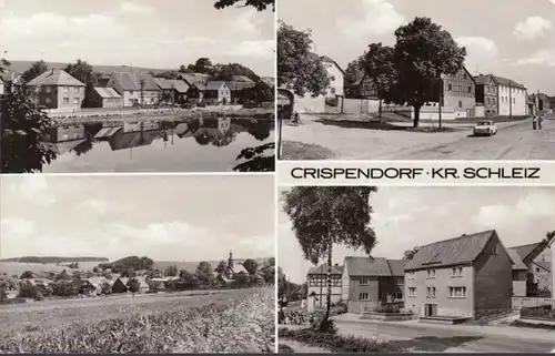 Crispendorf, Stadtansichten, gelaufen 1980