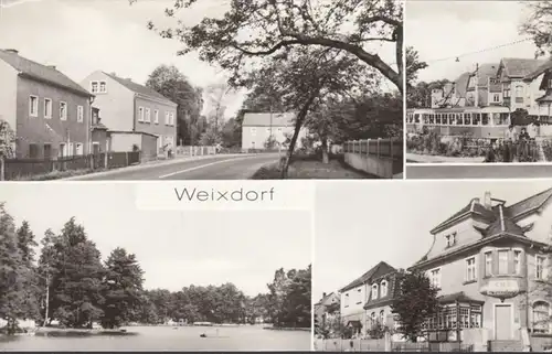 Weixdorf, Cafe Weixdorf, Strassenbahn, Stadtansichten, gelaufen