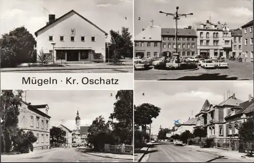 Mügeln, Kino, Karl Marx Platz, Goethestrasse, gelaufen 1969