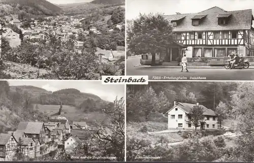 Steinbach, Erholungsheim Volkshaus, Schanzenbaude, gelaufen 1983