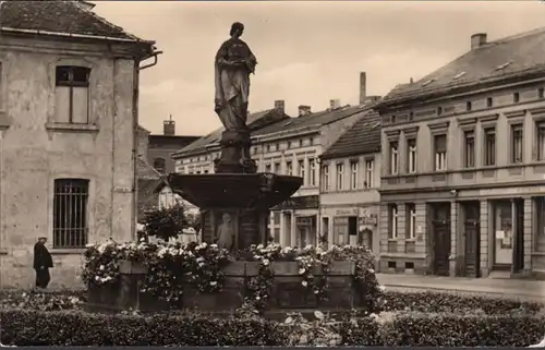 Stendal, Sperlingsbrunnen, gelaufen 1968