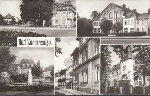 Salle de bains Langensalla, Maison de culture, maison de soufre, hôtel Liebknecht, couru