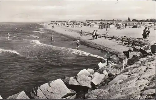 Poel, Strand im Ortsteil Timmendorf, gelaufen