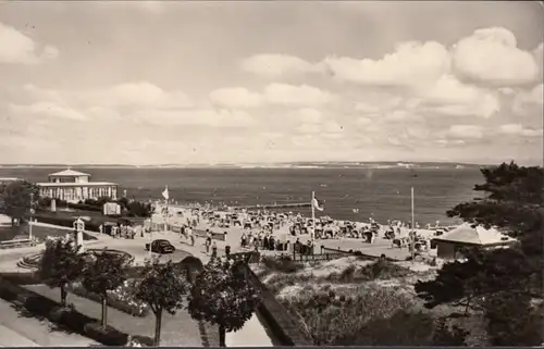 Binz a. Rügen, Strand und Promenade, gelaufen 1969