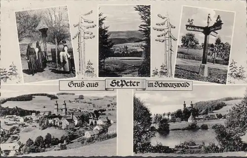 Saint-Pierre dans la Forêt-Noire, multi-image, couru en 1961