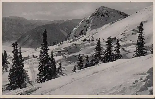 Höllengebirge, Blick gegen Langwandkogl, ungelaufen