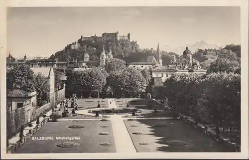 Salzburg, Mirabellgarten, ungelaufen