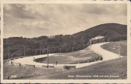 Wien, Höhenstrasse, gelaufen 1936