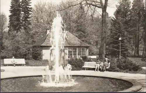 Bad Brambach, Schillerquelle, gelaufen 1975