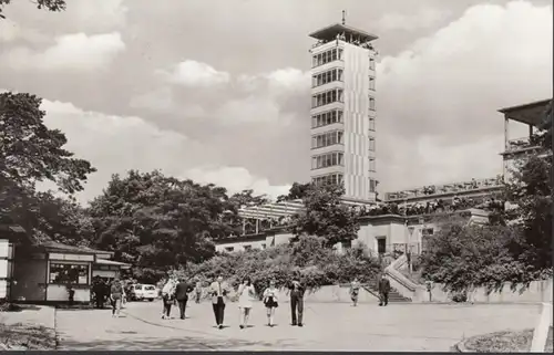 Berlin Köpenick, Müggelturm, gelaufen 1974