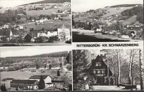 Rittersgrün, Stadtansichten, ungelaufen