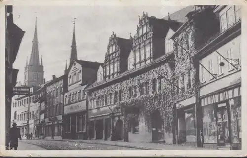 Saalfeld, Patrizierhaus in der Saalstrasse, ungelaufen