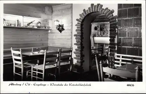 Altenberg, cave de l'usine de liqueurs d'herbes, non roulée