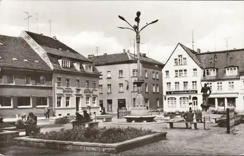 Perleberg, Grand Marché, Bibliothèque de district, couru