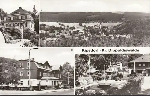 Kipsdorf, Ferienheim Juri Gagarin, Hotel Tellkoppe, gelaufen