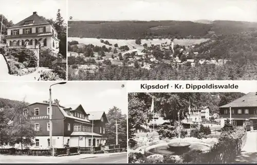 Kipsdorf, Maison de vacances Juri Gagarin, Hôtel Tellkoppe, couru